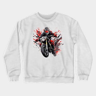 Biker Motorcycle Crewneck Sweatshirt